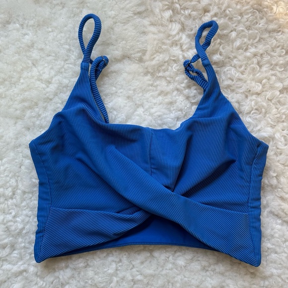 Beach Riot Tops - Beach Riot - Sports Bra - Deep Ocean - Women’s Size M